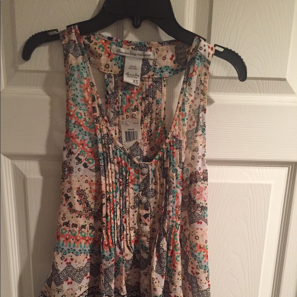 Patterned American Rag Top